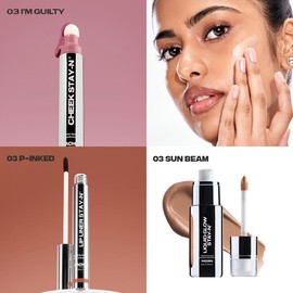 Get Glowing Bundle - Lip Liner STAY-N + Cheek STAY-N + Liquid Glow STAY-N:_Glow Beamin'  Bundle