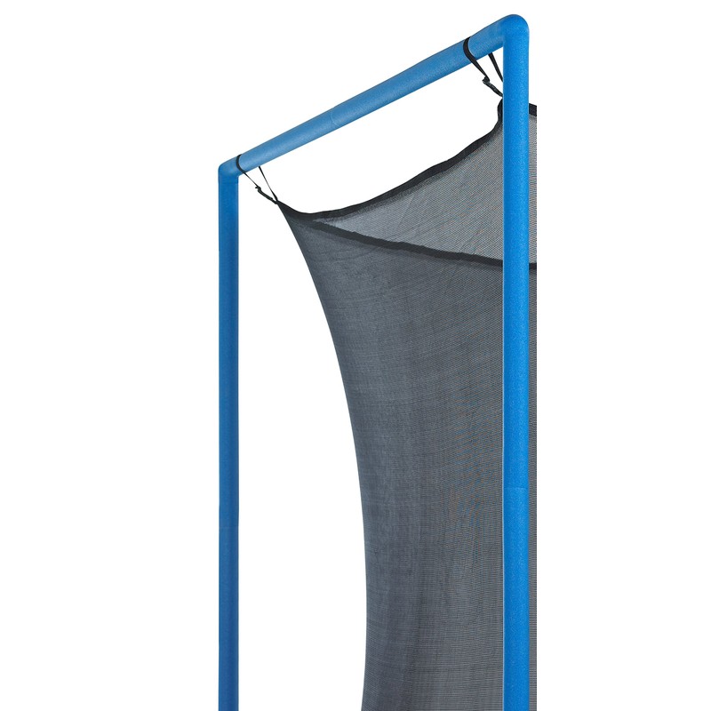 Trampoline Enclosure Net (Universal) 10 ft Frame: 8 Poles/4 Arches: