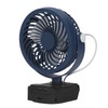 Lithium Battery Fan Cordless 2 Speeds Adjustable Angle Portable 21V