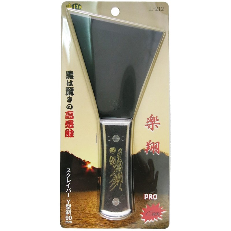Inoue Shoko TEC L-212 Rakusho Penetration Scraper Y-Type Oblique 3.5