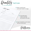 OUTSHINE Premium Recipe Paper for 8.5" x 11" Recipe Binders,
