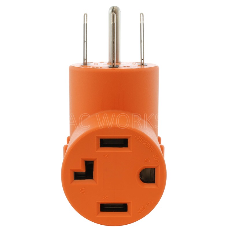 AC WORKS NEMA 14-50P 50Amp 4-Prong Range/ Generator/ EV Plug