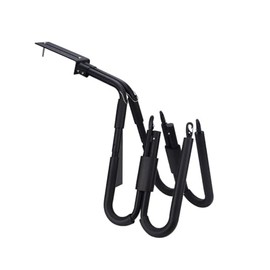 Estante ajustable para tablas de surf, con 2 estantes para 2 tablas de surf, estante de aleación de aluminio y soporte con accesorios de montaje, fácil de instalar para motocicleta, bicicleta