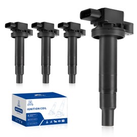 GRIZZLY AUTO Ignition Coil Pack Compatible with Toyota Scion 2004 2005 2006 xA xB Toyota Echo 2012-2019 Prius 2006-2018 Yaris L4 1.5L Replace UF316 610-58576 9091902240 90919-02240 Set of 4