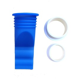 TopHomer Drain Backflow Preventer Deodorant Design with 2 Rings for Pipes Tubes in Toilet Bathroom Kitchen Easy to Use