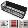 LIFEFAN Magnetic Basket Fridge Large Magnetic Pen Holder Whiteboard Metal