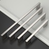 Amerdeco 10 Pack Brushed Satin Nickel Cabinet Pulls 7.5 Inch(192MM)