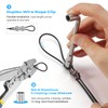 NEREUS String Light Hanging Kit with 164 Ft Vinyl Coated