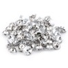 50PCS / LOT 20MM 25MM Botones de Cristal de Diamantes de Imitación Sofá de Costura Accesorios de Decoración Artesanal de Bricolaje Botones de Tapicería Botones de Diamantes de (25 mm)
