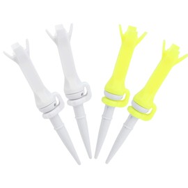 RiToEasysports 4Pcs Tees tee de Giratorio de 180 Grados para práctica de