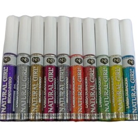 Natural Girl Delineadores De Colores Glitter Neón Pastel Mate Metálico Ng
