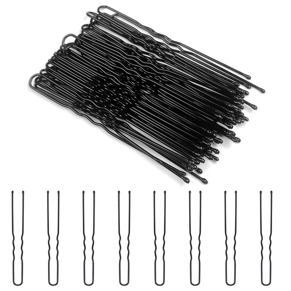 Mesybveo Hair Pins, Pack of 200 U-Shaped Hair Pins, 6