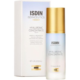 ISDIN Isdinceutics hyaluronic concentrate, serum facial ligero y ultrahidratante, con acido hialuronico - 30ml