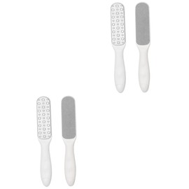 Minkissy 2sets Foot File Callus Rasp Scrubber Body Exfoliator Double-sided Skin Remover 2pcs*2