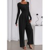 PRETTYGARDEN Jumpsuits for Women Dressy Casual 2025 Fall One Piece