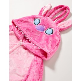 Everglamour 5055601171234 Onesie/Body Suit, Unisex-Adult, Pink, Small