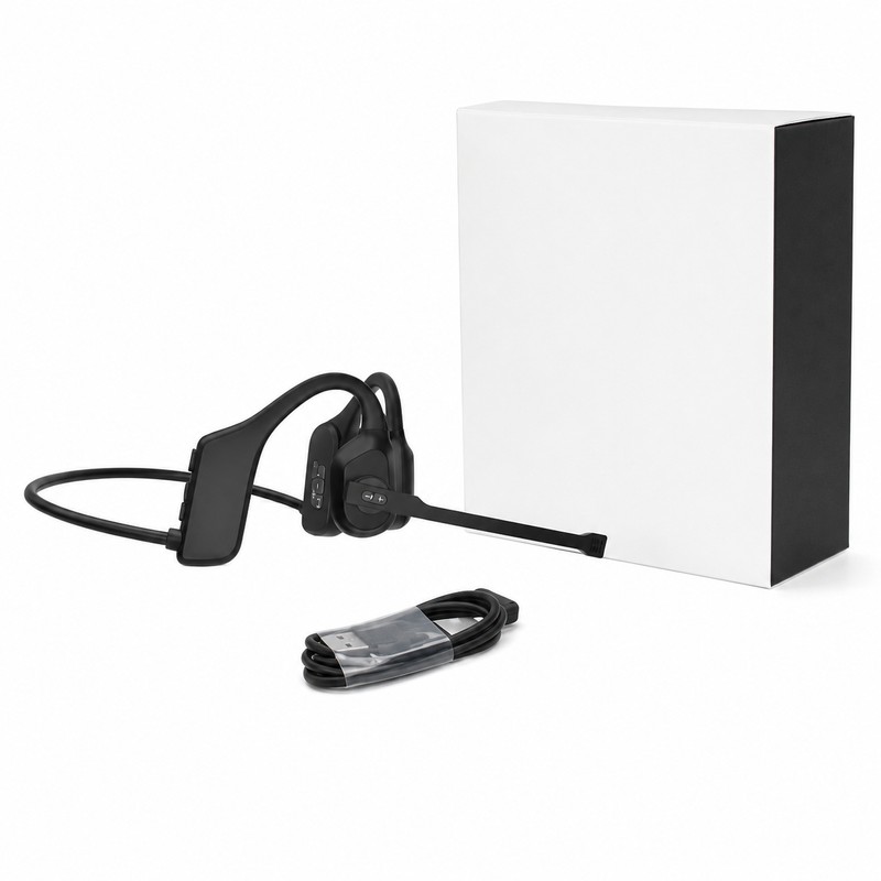 Open-Ear Bluetooth Headset for Work & Calls – ENC Boom
