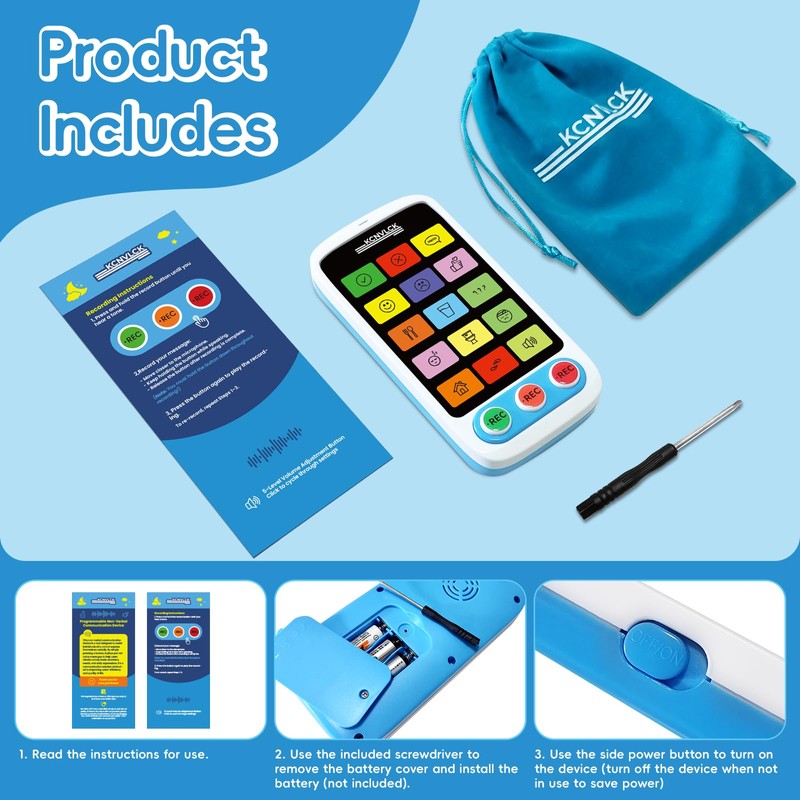 AAC Device for Autism - Non Verbal Communication Tools with