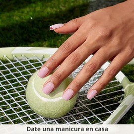 BTArtbox - Uñas cuadradas a presión, uñas cortas de verano con pegamento para mujeres, uñas de gel suave opacas en 16 tamaños, kit de 32 uñas adhesiva