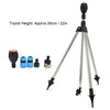 360‑Degree Rotating Sprinkler Automatic Watering Sprinkler with Tripod for Garden