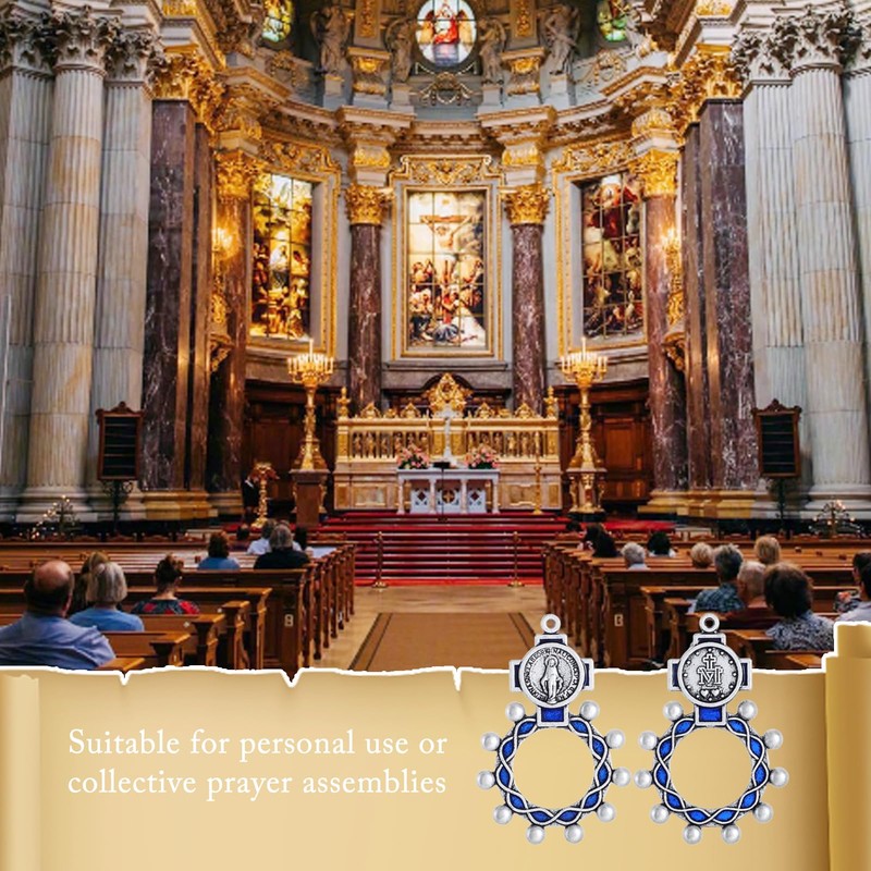 KOMI Finger Rosary Bulk Pack of 24 - Pocket Prayer