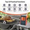 Wireless Meat Thermometer with 2 Propes for Grilling Kitchen Food