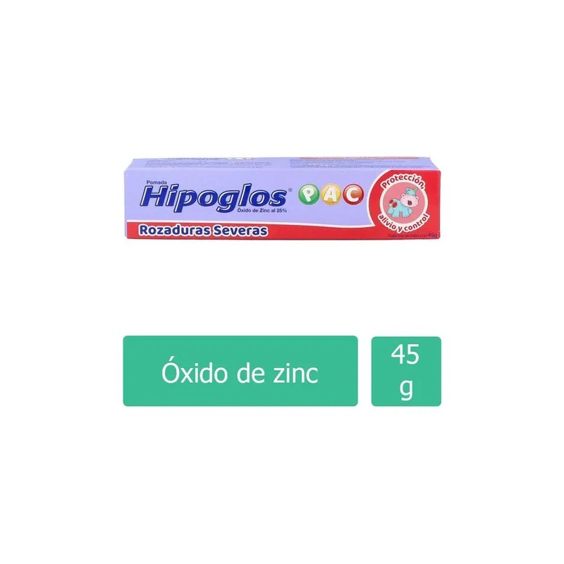 Pomada Andrómaco Óxido Zinc Hipoglos Pac Baby 45g