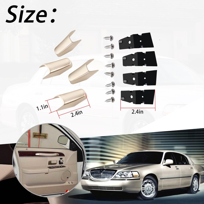 XYgdhqpt Pull Strap 2 Door Repair Kit Combo Set Compatible