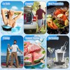Tioncy 8 Pcs Extra Large Ice Block Molds 8 lb
