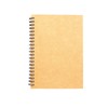 Spiral Sketch Book Large Notebook Kraft Cover Blank Sketch Pad