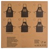 MIJOMA Funny BBQ Apron for Men - 100% Cotton, Cooking