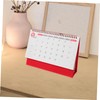 Operitacx 2025 Hot Stamping Hollow Desk Calendar Desk Calendars Advent