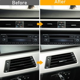 TTCR-II 1 x AC Clip Ventilation Grille Compatible with Car AC Vent Clip 3 Series E90 E91 E92 E93 320i, 325i, 328i, 330i, 335i (2005-2011) Ventilation Grille Clip Front, Air Conditioning Air Grille