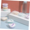 WOONEKY 12 pcs Makeup Puff Holder Triangular Round Rectangular Powder