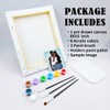 VOCHIC Couples Paint Party Kit Pre Drawn Canvas for Painting