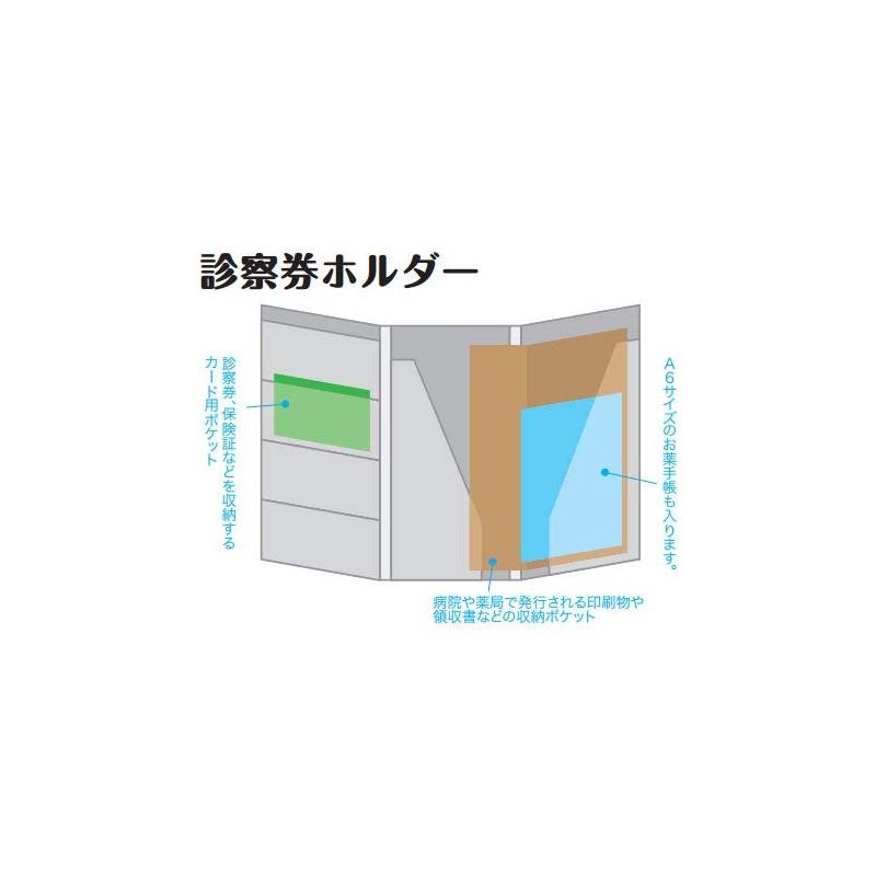 Nakabayashi IF-3020C Examination Ticket Holder