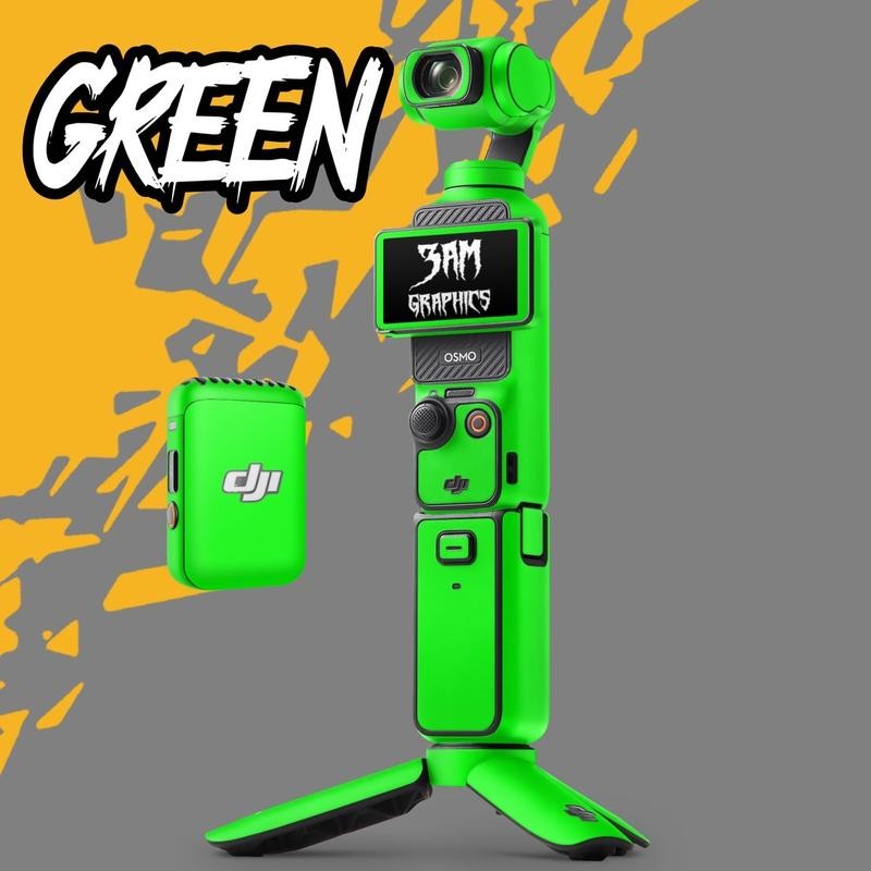 DJI osmo pocket 3 decal - Color: Green