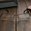 EgBert Fashion Black Myopia Glasses Metal Full Frame Myopia Glasses