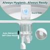 ‌BIGCOW Ultra-Slim Bidet Attachment, Self-Cleaning Dual Nozzle (Front/Rear Wash), One-Finger