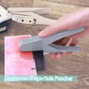 Hole Punch, 6 Sheets Capacity Mushroom Hole Shape Punch Handled