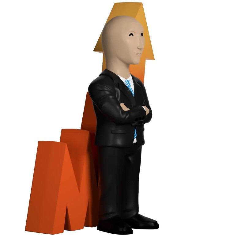 Youtooz Stonks 3.5" Inch, Stonks Vinyl Figure Meme Collection