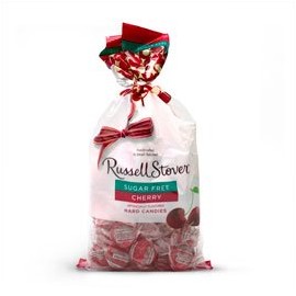 Russell Stover Sugar Free Cherry Hard Candies, 12 oz. Bag