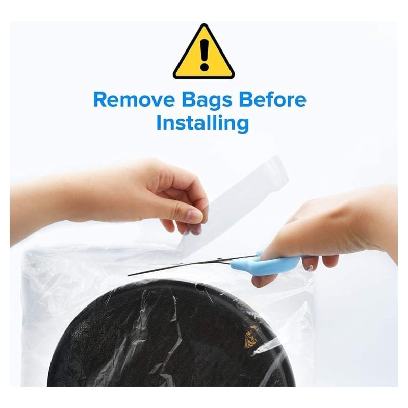 LEVOIT LV-H132 Replacement Filter, Genuine LV-H132-RF Air Purifier Filters, High-Efficiency