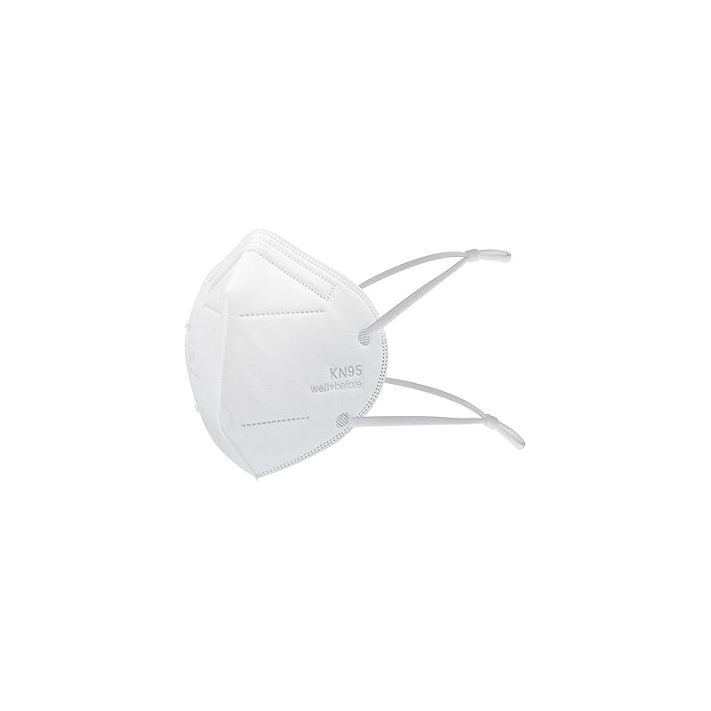 KN95 Disposable Face Mask | Individually Wrapped Mask with Adjustable