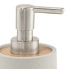 KIAMAMI VALENTINA Soap Dispenser 130 ml Anemone Grey Cement