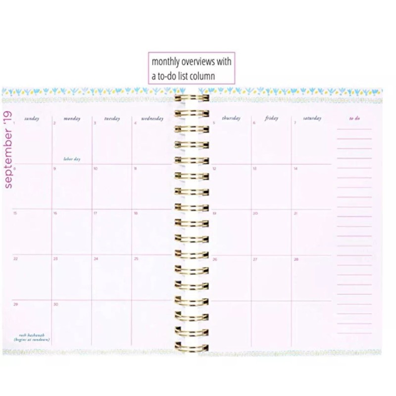 Lilly Pulitzer 2020 LILLY PULITZER 17 Month Agenda Planner Calendar