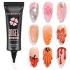 Luckyfairy 3D Gel Nail Art: 4 in 1 No Wipe