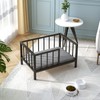 OSCHF Dog Bed with Rails - Elevated Pet Metal Bed