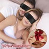 Blindfold Satin Eye Mask+Soft Silky Sleep Mask+Adjustable Comfortable Fit+1 Piece+135x7cm+Travel