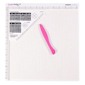 Vaessen Creative 2137-046 Easy-Imperial-Scoring Board, White, 12 x 12